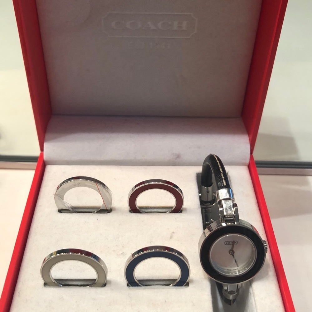 Coach interchangeable watch
